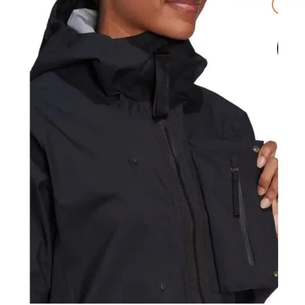 Adidas TERREX Xploric RAIN.RDY Hiking Jacket Black Size M NWT $320